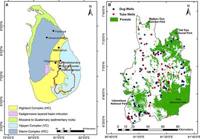 Geochemistry of Groundwater in the Uva Province, Sri Lanka—Implications for Chronic Kidney Disease of Uncertain Origin